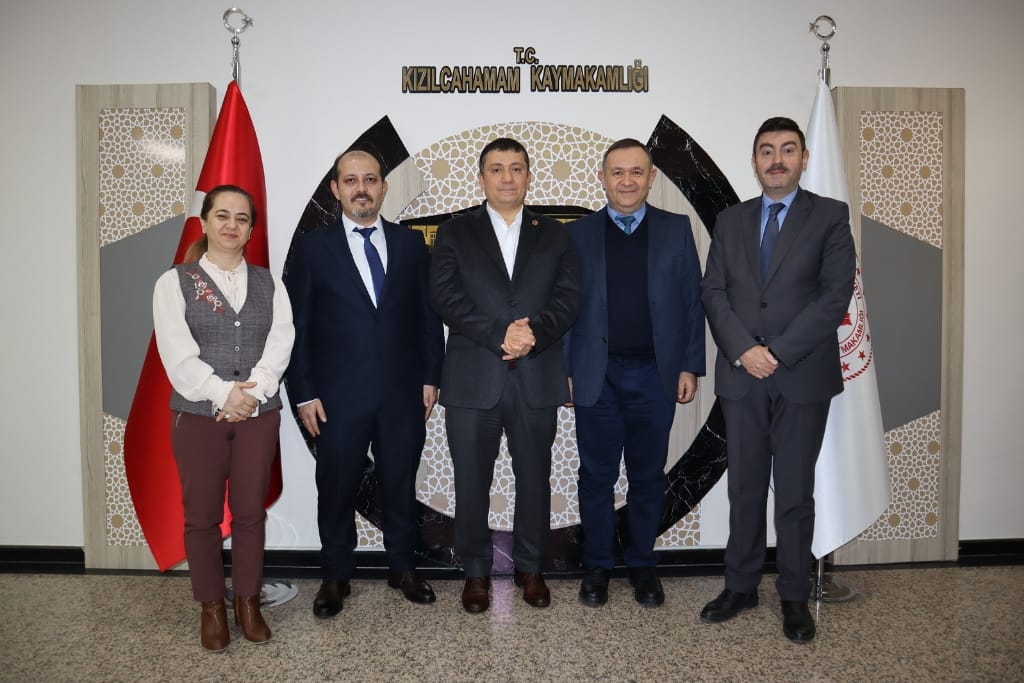 Devlet Hastanesin Yönetiminden Kaymakamımız Sn. Dr. Nuri Mehmetbeyoğlu'na Ziyaret